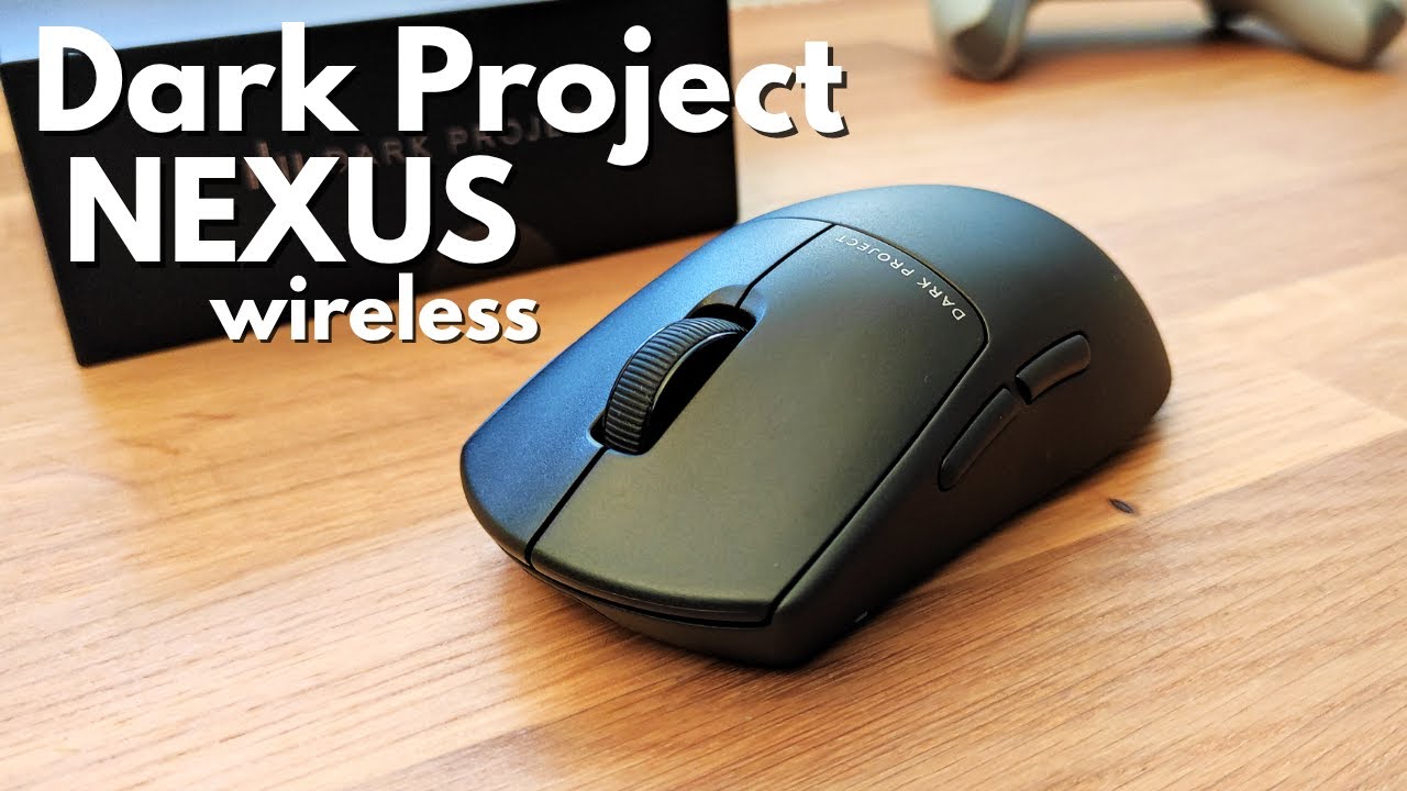 Huano BlueShell + PIXART PAW3395 - Moćna kombinacija u Dark Project NEXUS mišu!
