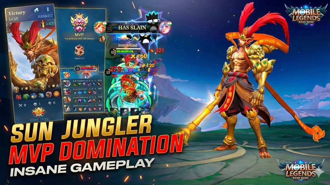 Sun Jungle Best Build 2026 | Mobile Legends Bang Bang