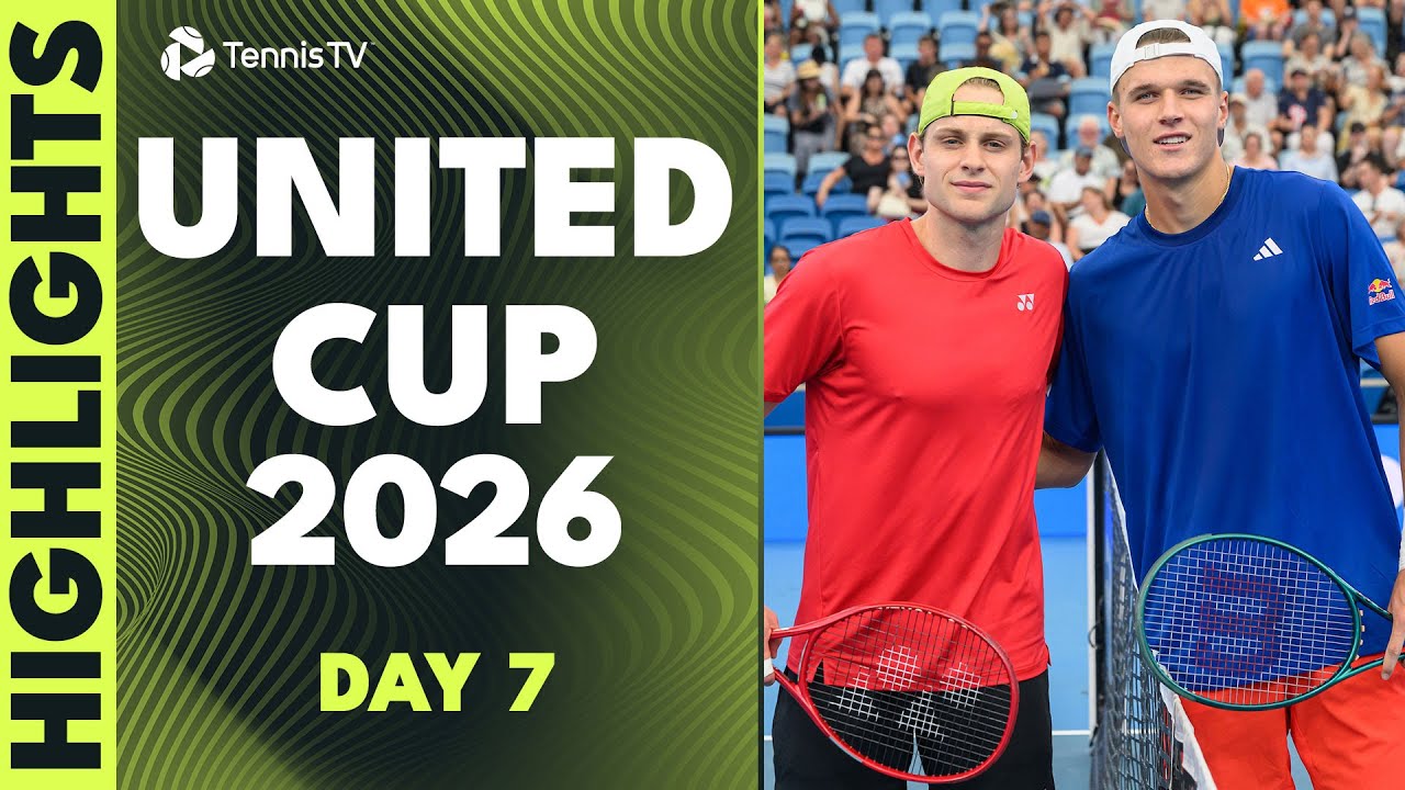 Bergs vs Mensik as Belgium Battle Czechia in Sydney | United Cup 2026 Day 7 Highlights