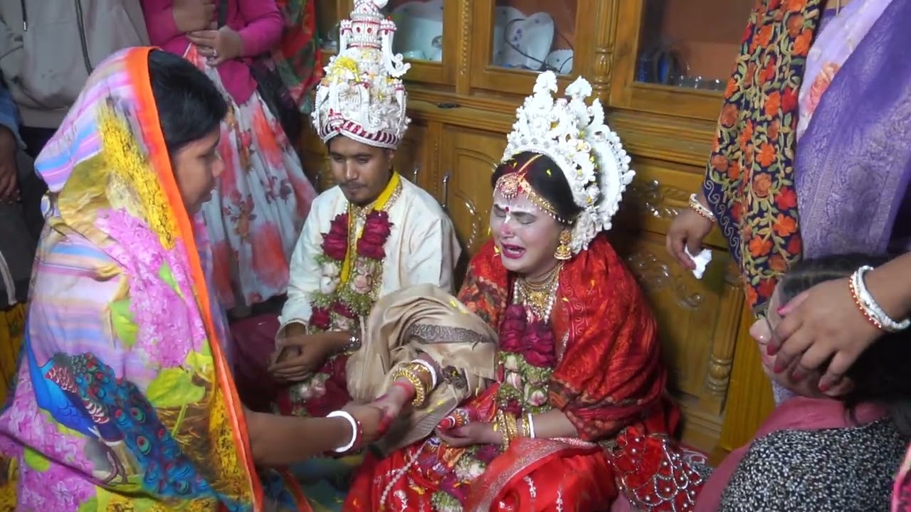 PurnaNandini Radhika Devi Dasi Manik Roy wedding part 6