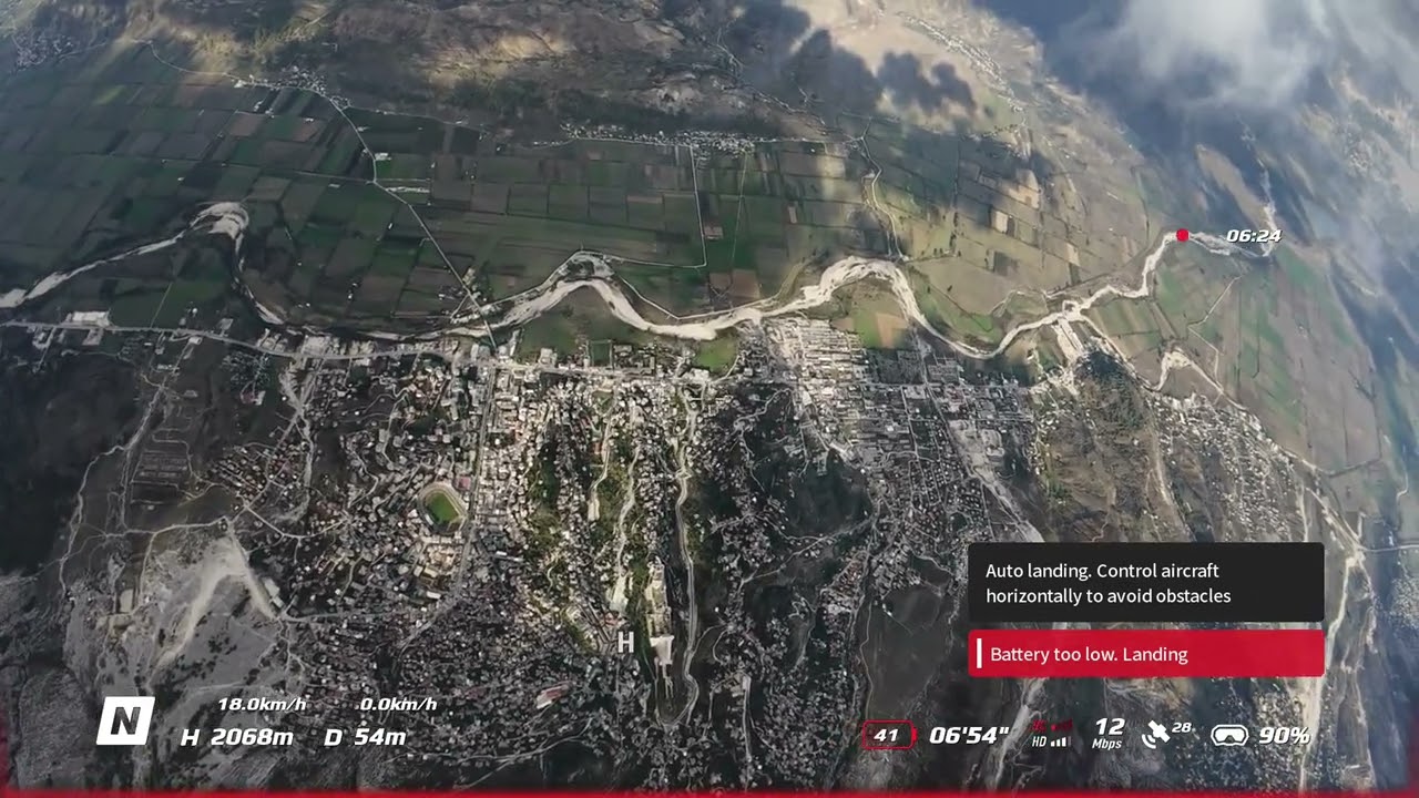 DJI AVATA 2 - Altitude Unlock & Range Test - INSINE 2600M