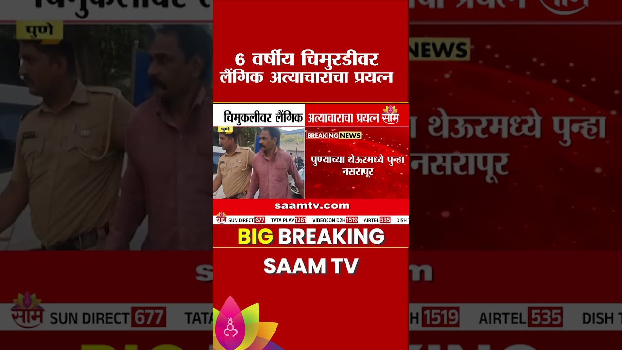 पुण्यामध्ये नसरापूर घटनेची पुनरावृत्ती, चिमुरडीवर गिरणी चालकाकडून अत्याचाराचा प्रयत्न  | Pune Crime