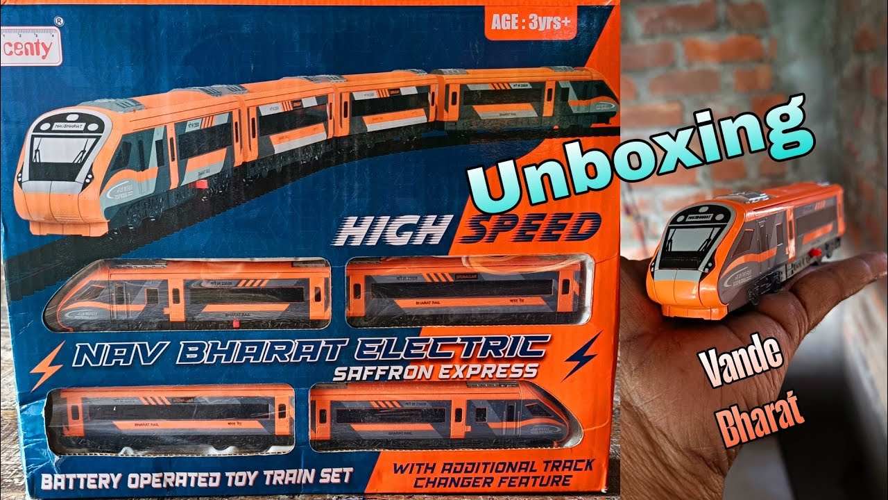 Unboxing Vande Bharat Scale Model Train full details by @MiniaturebySK