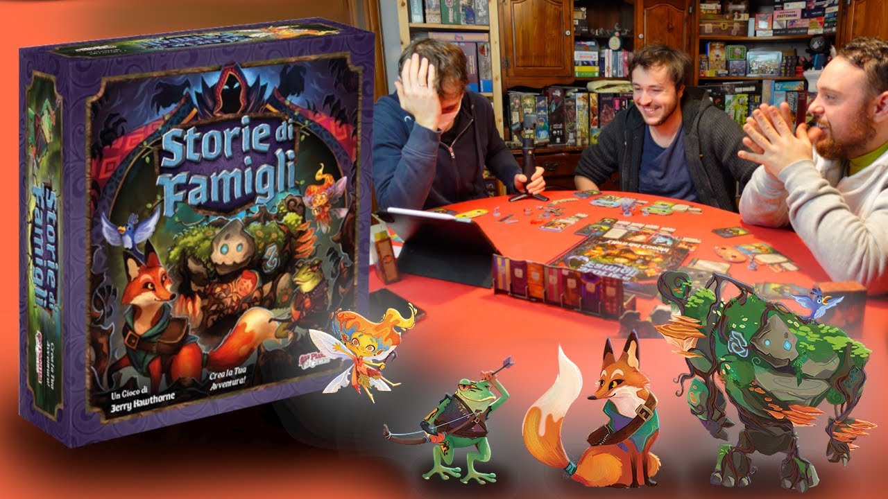 STORIE DI FAMIGLI: Un GIOCO, un'avventura UNICA
