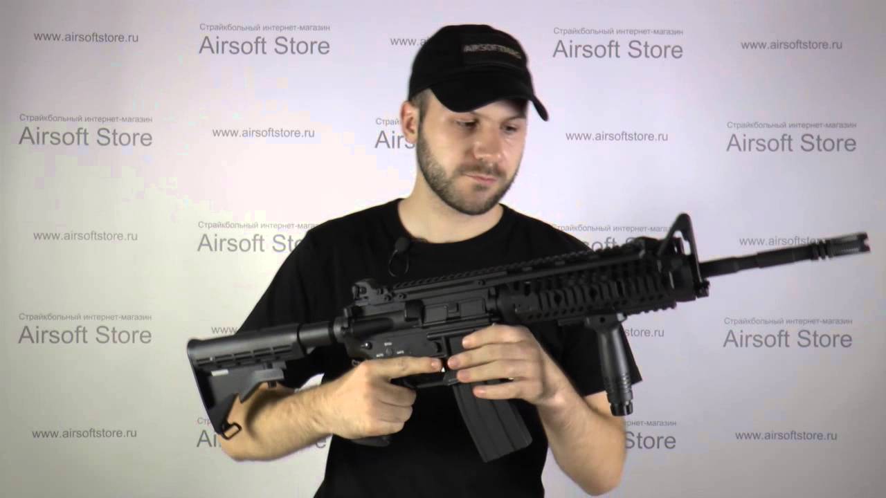 Обзор автомата (D-Boys) M4 CASV (3581M)