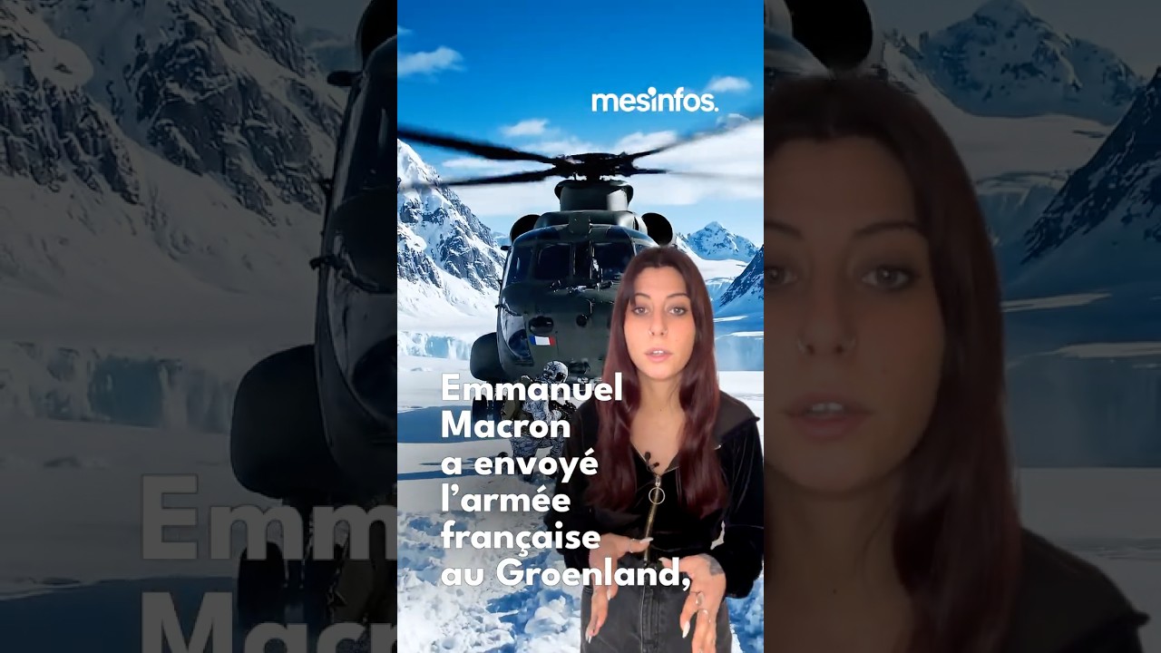 Emmanuel Macron envoie l’armée française au Groenland