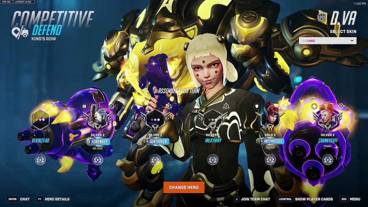 Overwatch 2 Competitive 124: D.Va