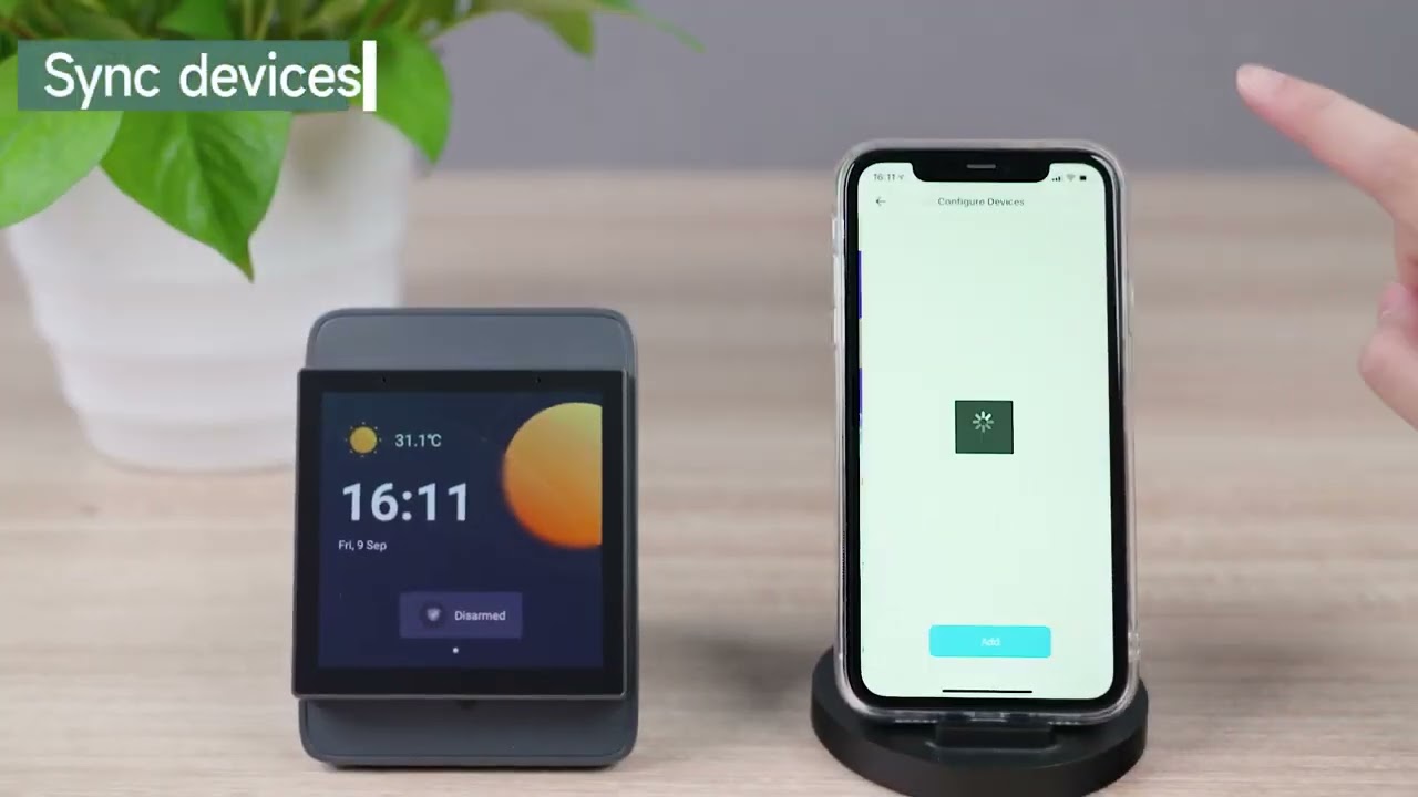 Panel smart home sonof NSPanel Pro - parowanie