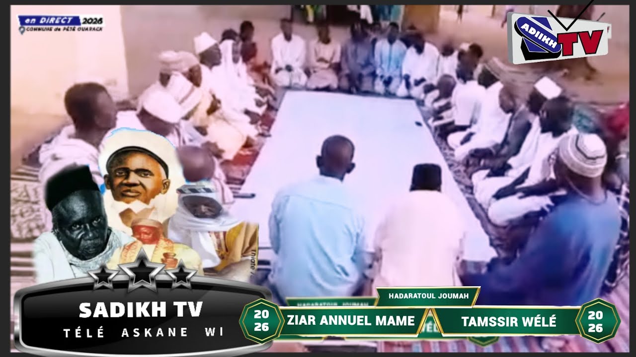 🔴 Hadara-Populaire Ziar MAME Tafssir Wélé Pété Ouarack 2026