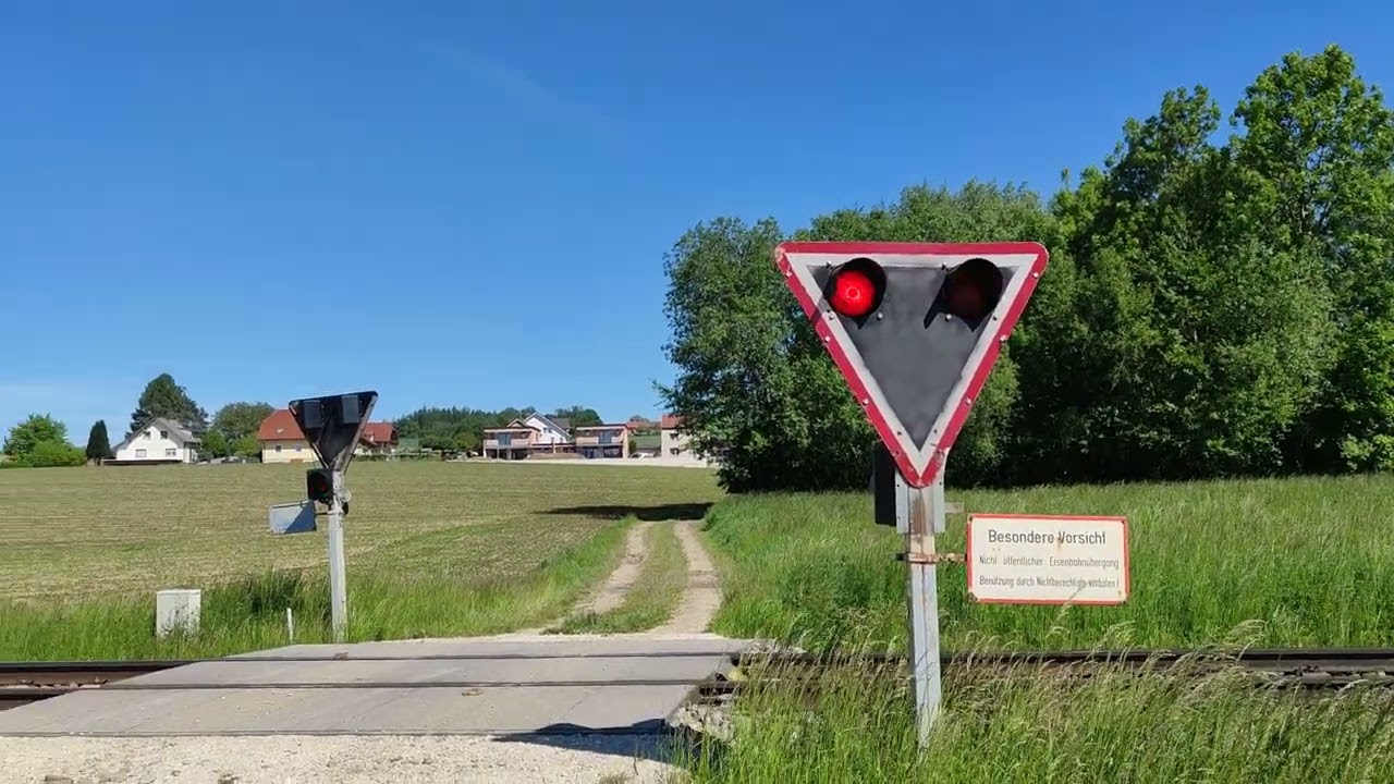Bahnübergang Nettingsdorf Wechselblinker
