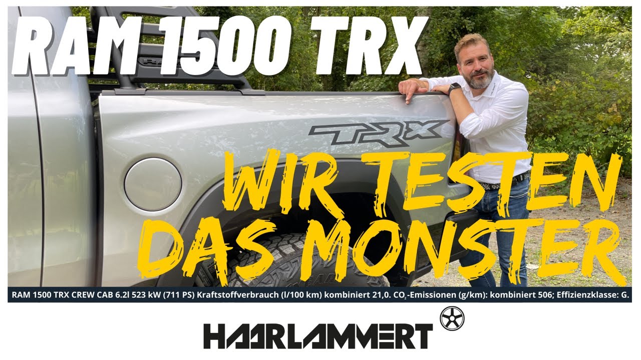 RAM 1500 TRX CREW CAB - Wir testen das MONSTER mit 711 PS!