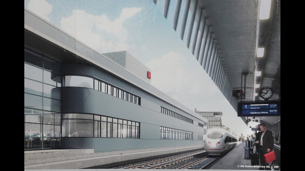 Baustellenbegehung: Neues Gebäude für Hauptbahnhof Münster (Westf)