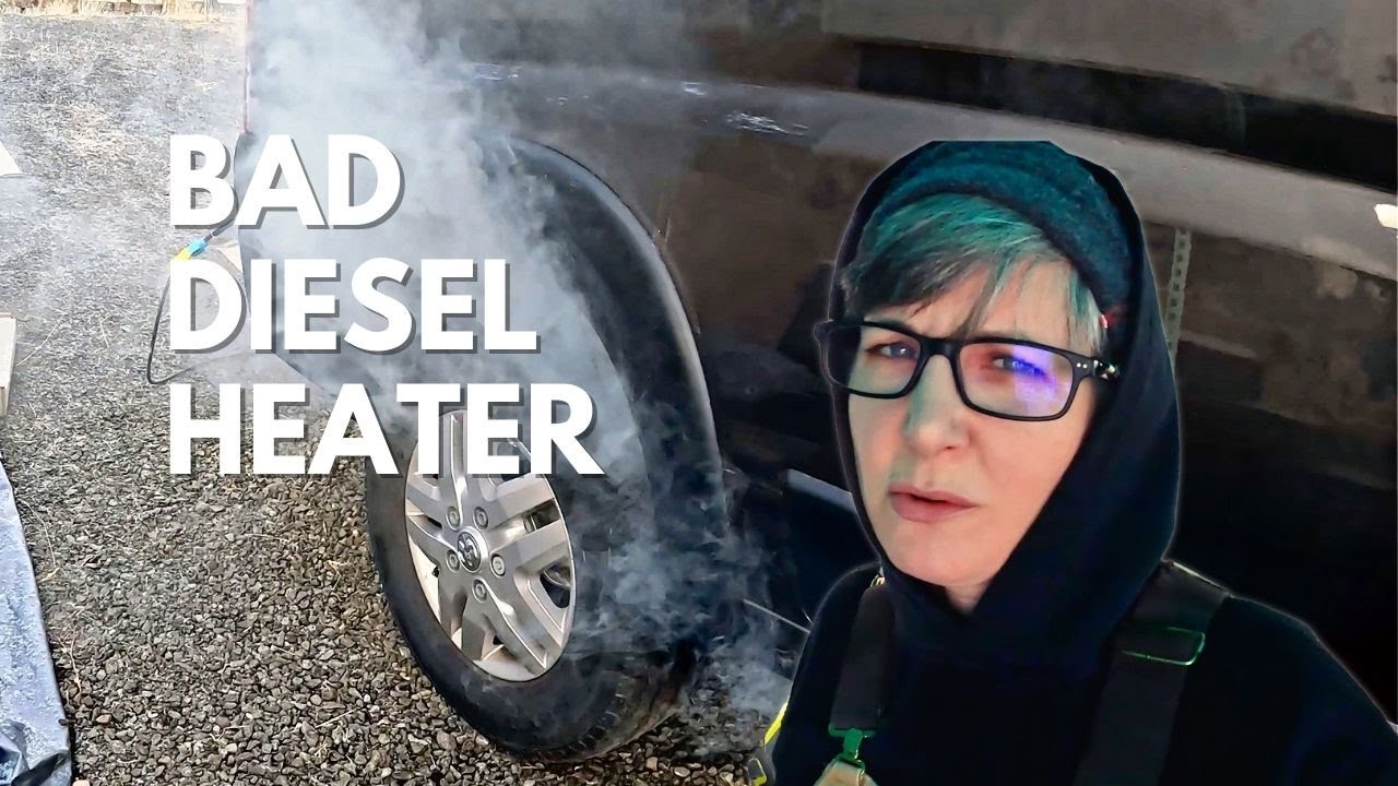 My NEW Chinese diesel heater died 2 days after I installed it!! | Van Life Winter Build | S2 Ep.2