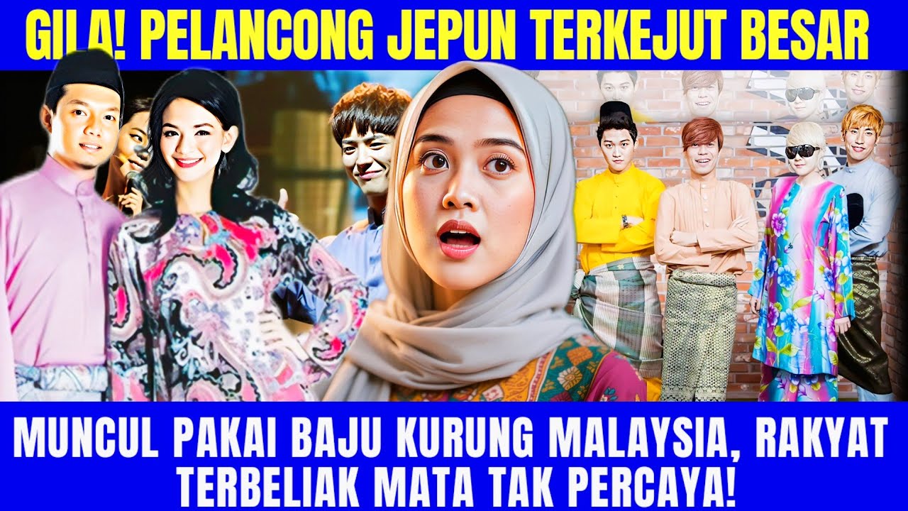 GILA! Pelancong Jepun Muncul Dengan Imej Melayu—Buat Rakyat Malaysia Terkejut Sampai Terbeliak Mata!