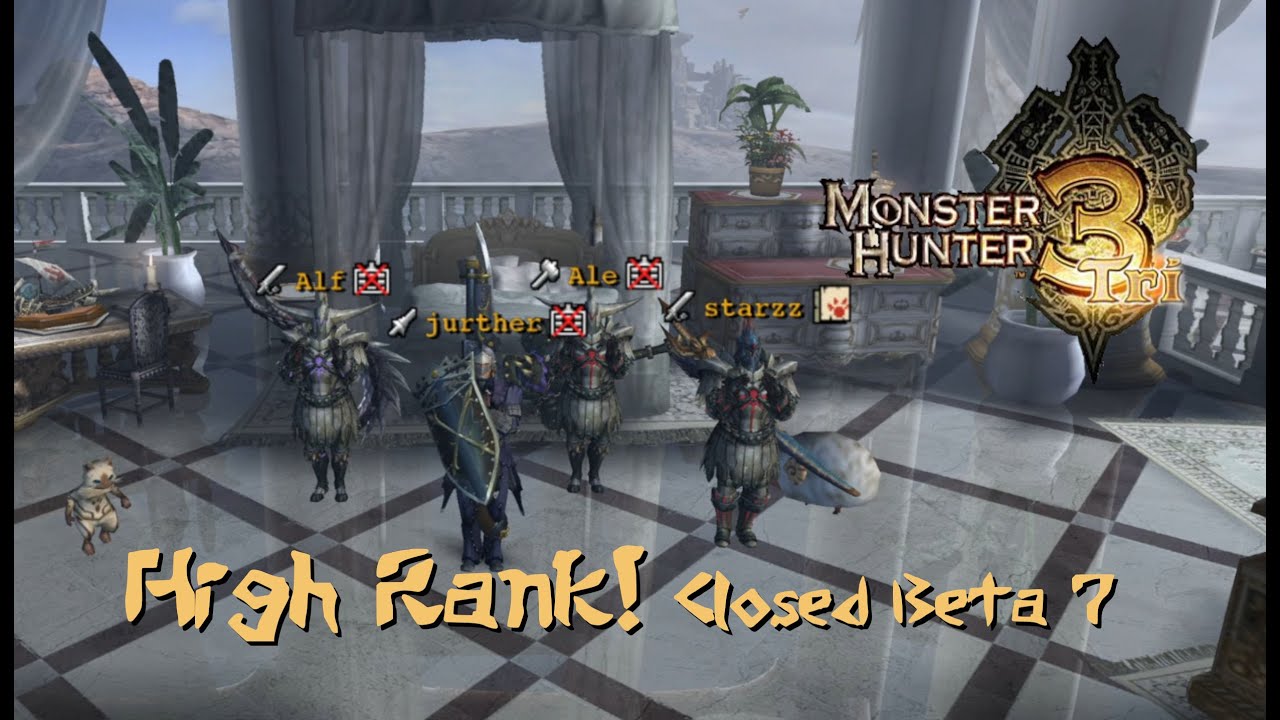 Monster Hunter Tri | 5 Star Quests! | Closed Beta Server Testing 7