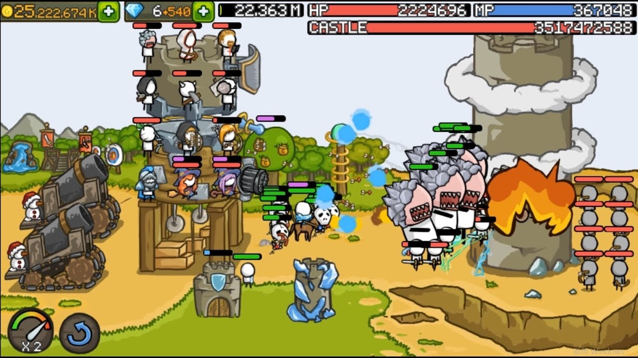 Grow Castle - Infinite Colony 600,000