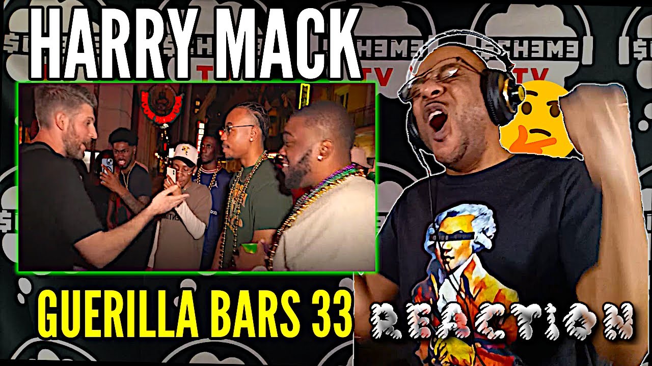 AM I RACIST?! HARRY MACK GUERILLA BARS 33 - FREESTYLE REACTION