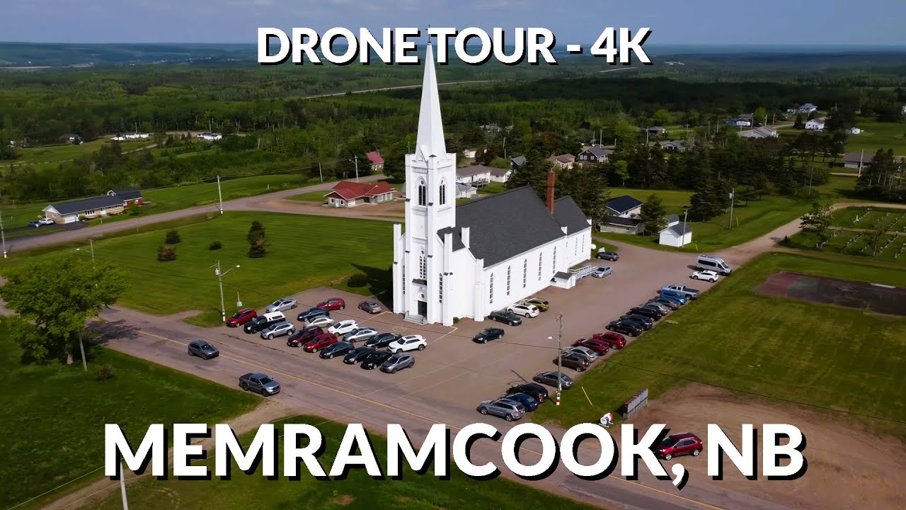 🛩️ Memramcook, New Brunswick  🚁 | 4K Drone Footage
