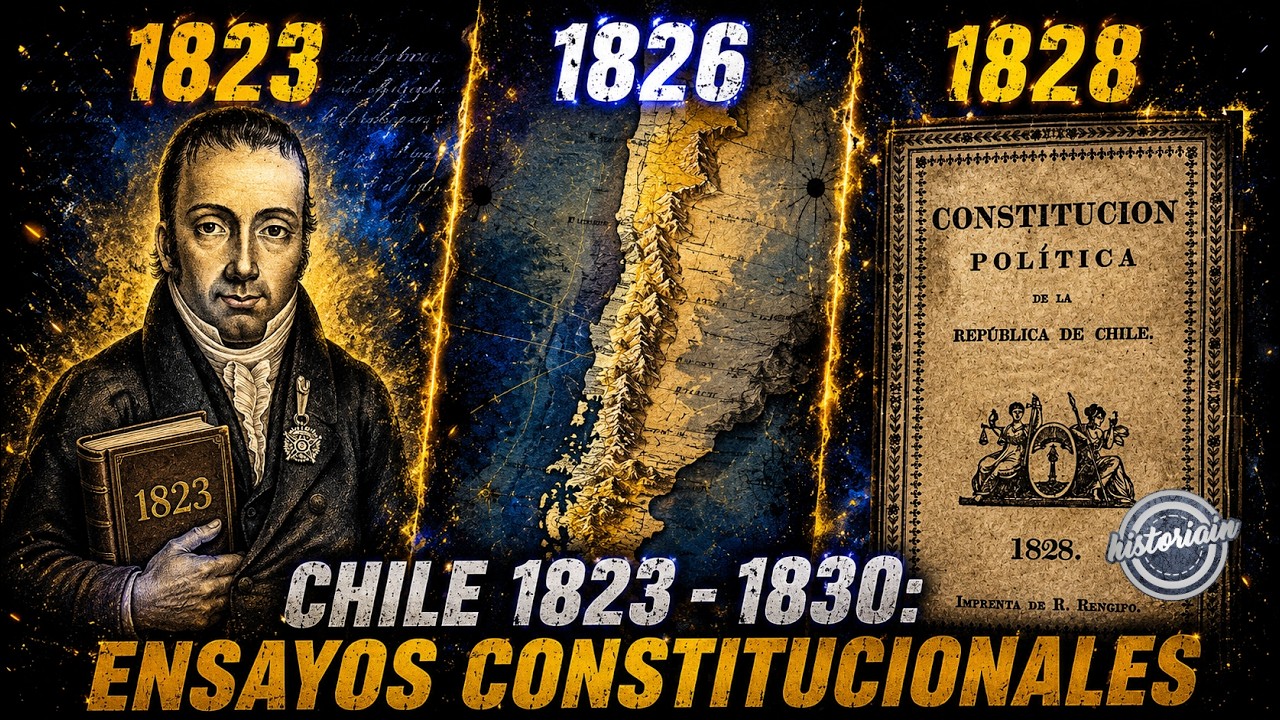 Chile 1823 - 1830: Ensayos constitucionales