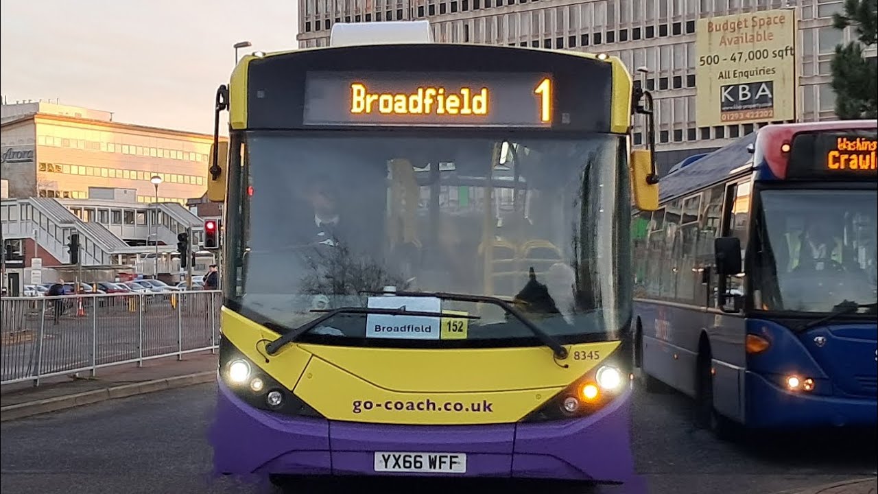 Onboard Metrobus Enviro200MMC 8345