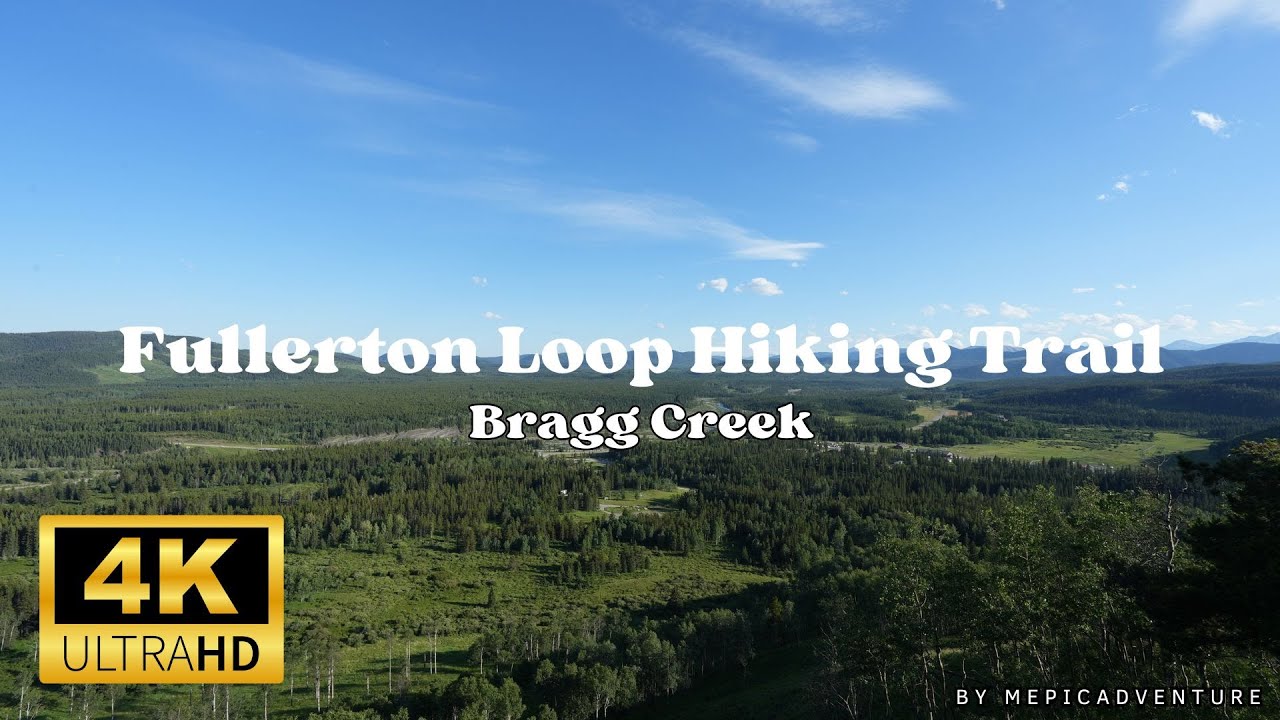 [4K Tour] Fullerton Loop Hiking Trail | Scenic Walk in Kananaskis, Alberta