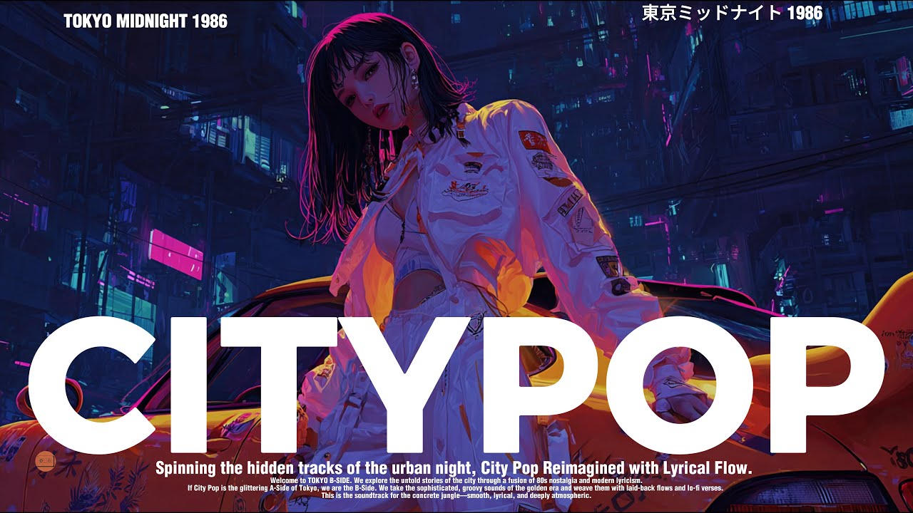 【𝙋𝙡𝙖𝙮𝙡𝙞𝙨𝙩】TOKYO MIDNIGHT 1986『東京ミッドナイト 1986』 │ 日本のシティポップ CITY POP │ VOL.28