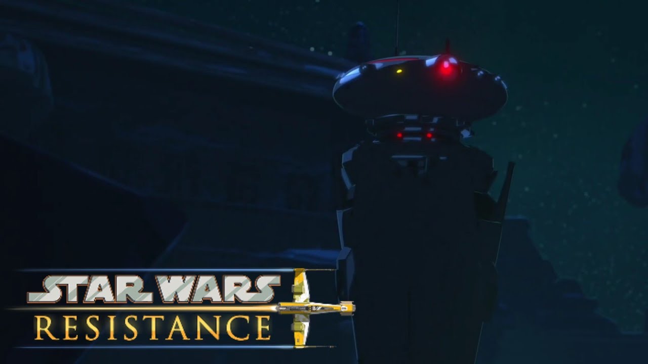 SW Resistance First Order Spider Probe Droids