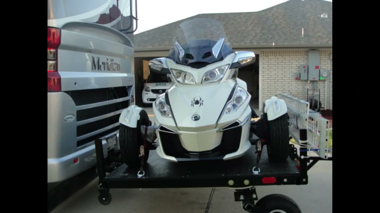 Swivelwheel DW58 System-  Can-Am Spyder Carrier / Hauler
