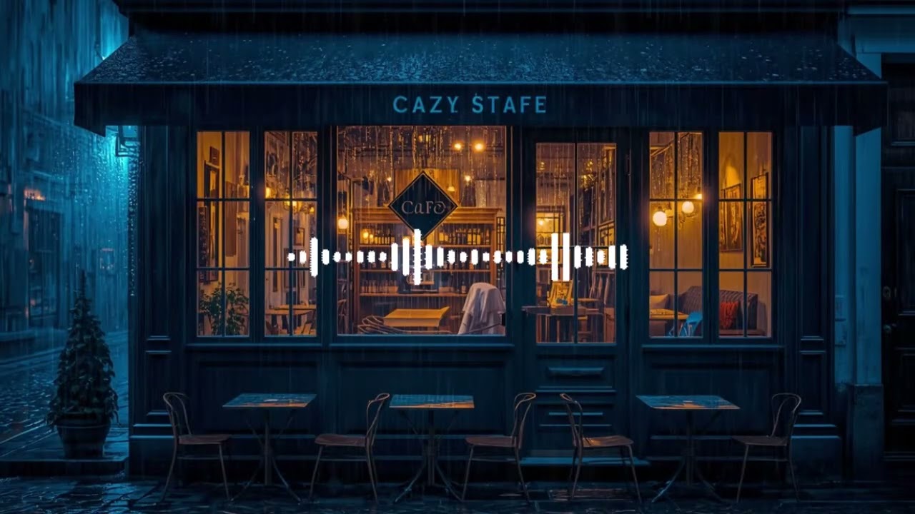 Late Night Cozy Jazz 🎷✨ | Soft Blues Café Music for Deep Relaxation