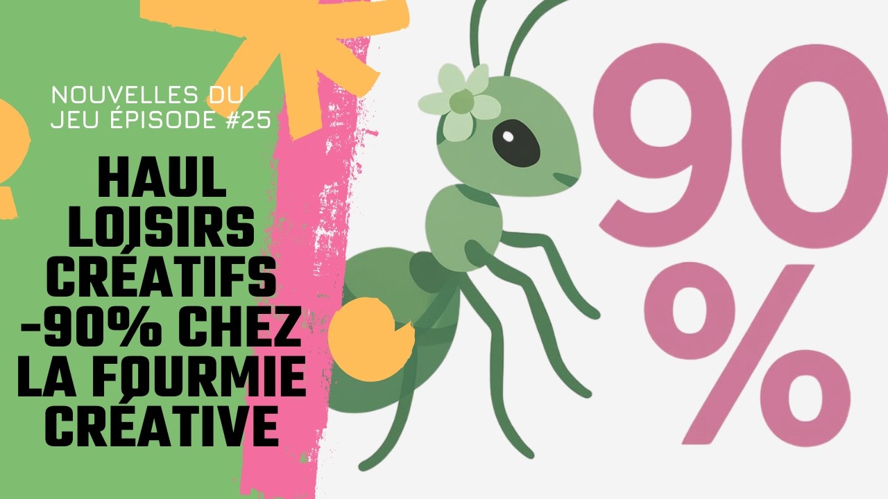 ENORME PROMO 90% CHEZ LA FOURMI CRÉATIVE J'AI CRAQUÉ