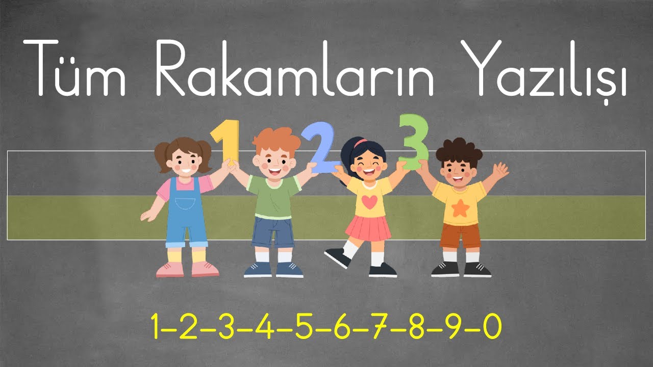 Tüm Rakamların Yazılışı (0–9)