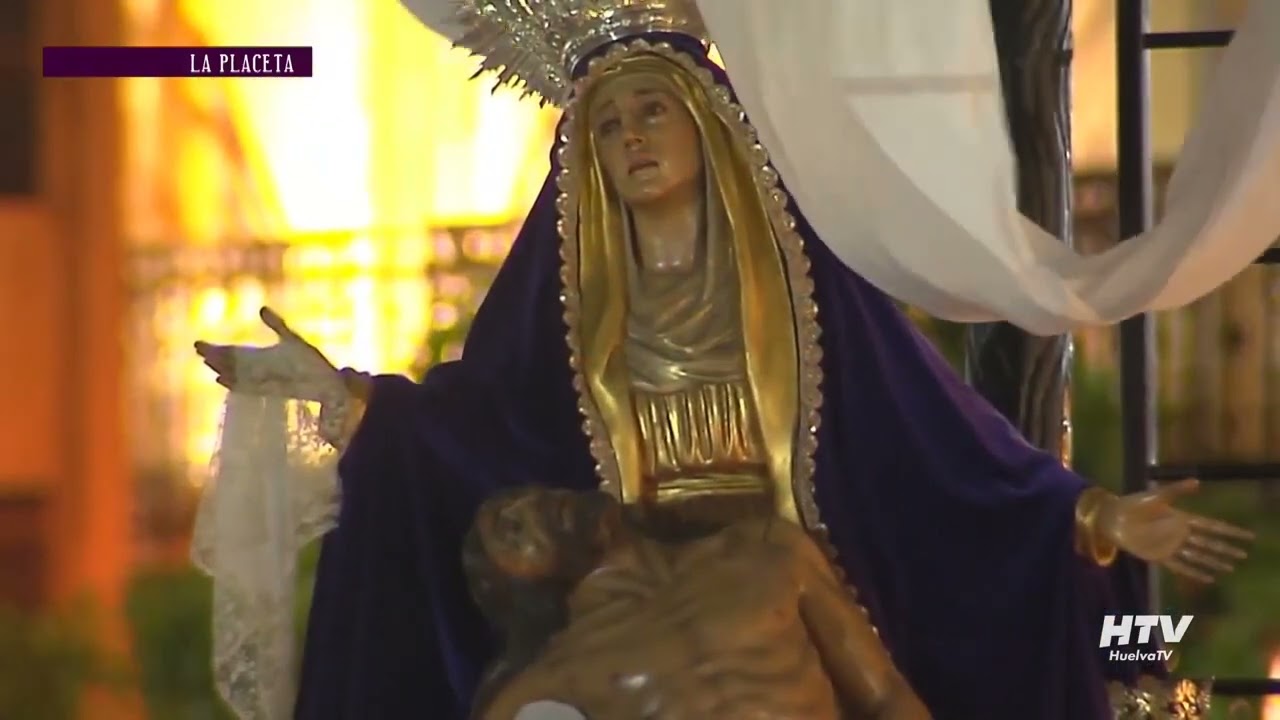 Virgen de las Angustias (Santo Entierro) en Placeta | Huelva 2023