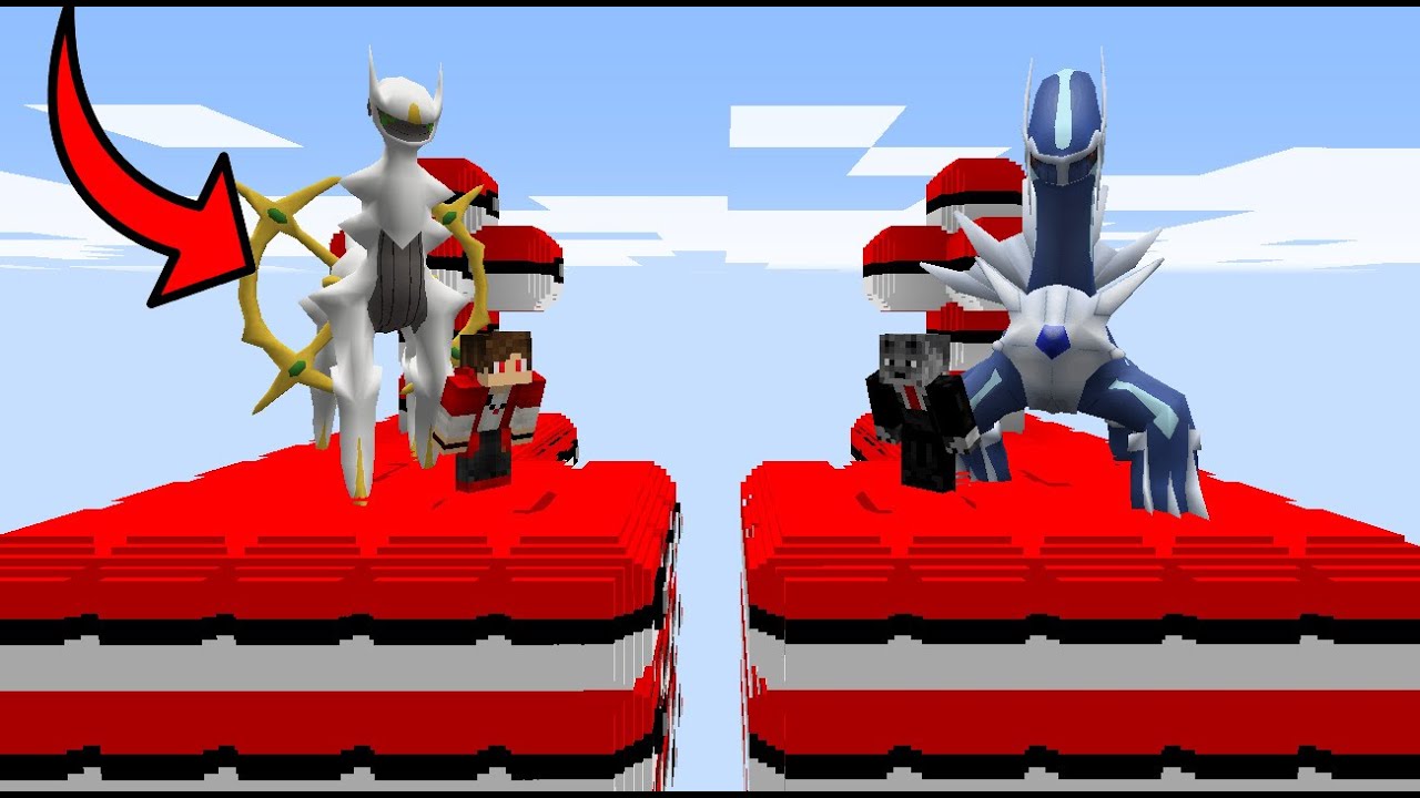 ILHA de LUCKY PIXELMON no MINECRAFT