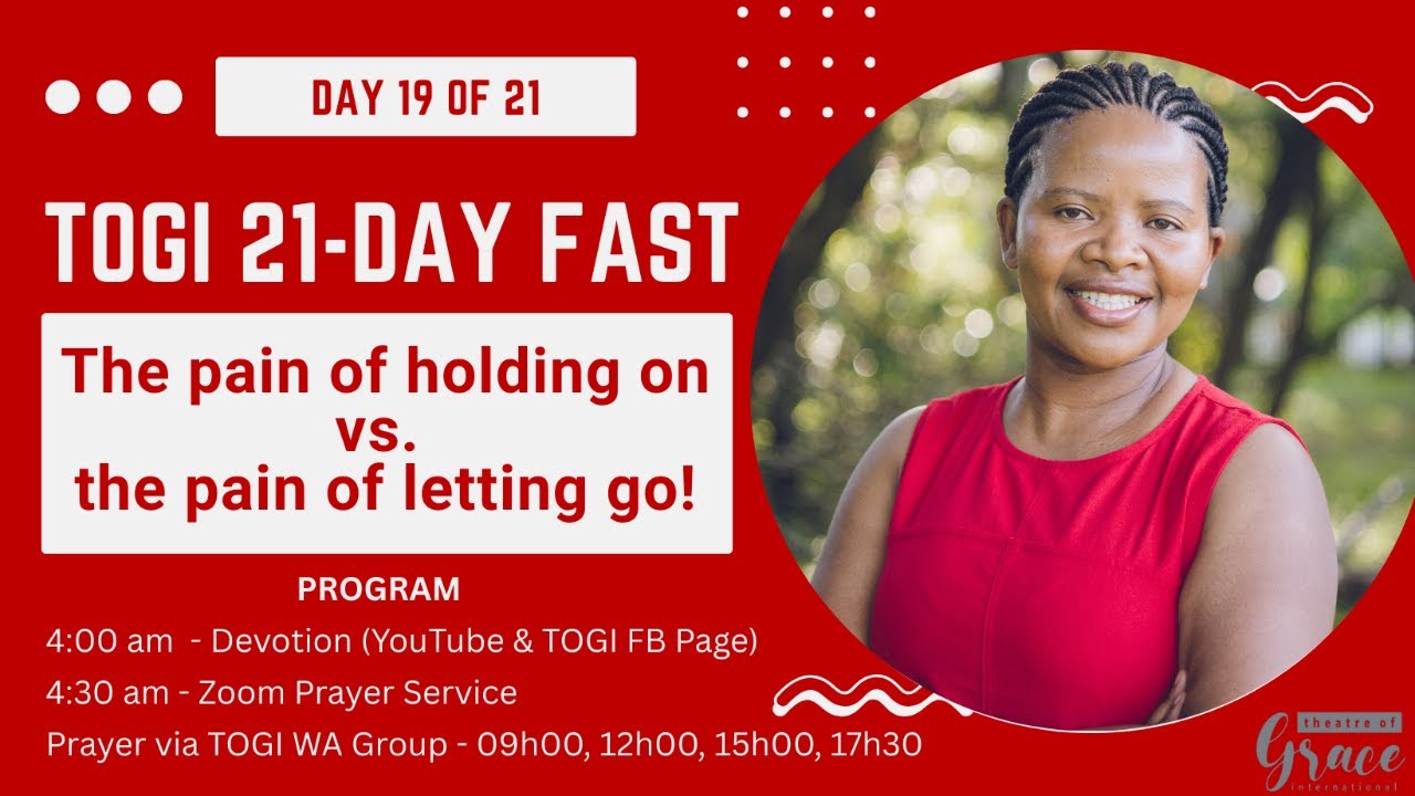 The PAIN of holding on vs. The PAIN of letting go!