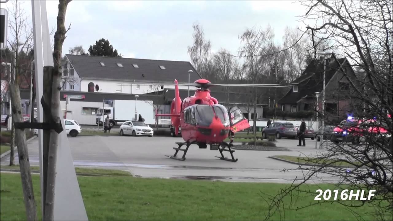 RTH Christoph 29 Bundeswehrkrankenhaus Hamburg startet in Pinneberg