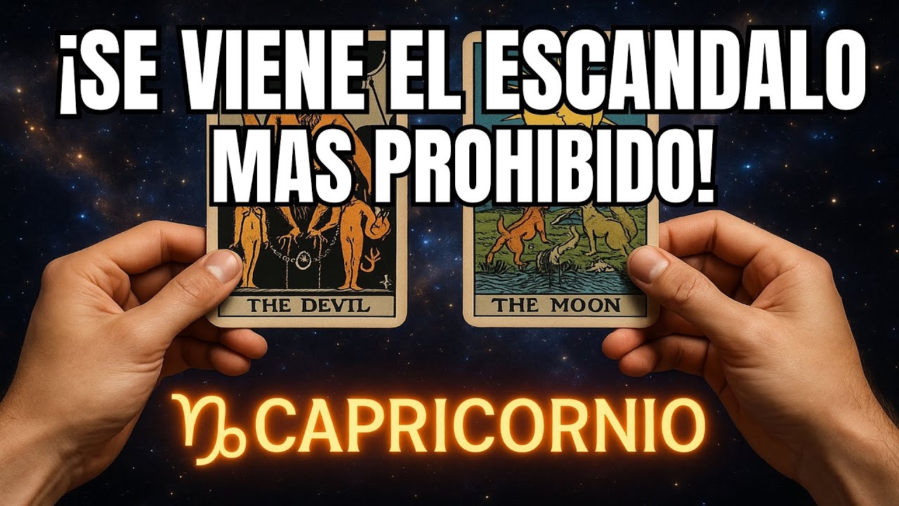 CAPRICORNIO♑TE VAS A ATRAGANTAR CON ESTA VERDAD😖: ESA PERSONA TE DESEA DE UNA MANERA PROHIBIDA 🤯🔥