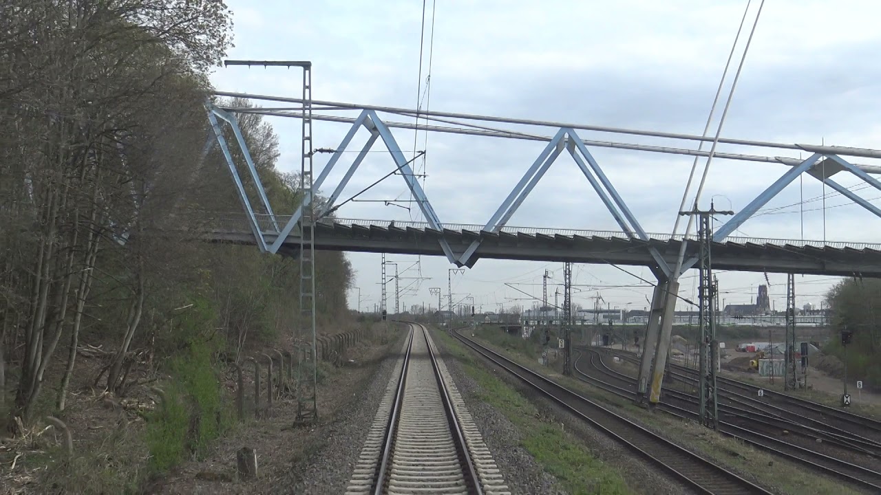 Streckensichtfahrt von K&ouml;ln Hbf nach Br&uuml;hl