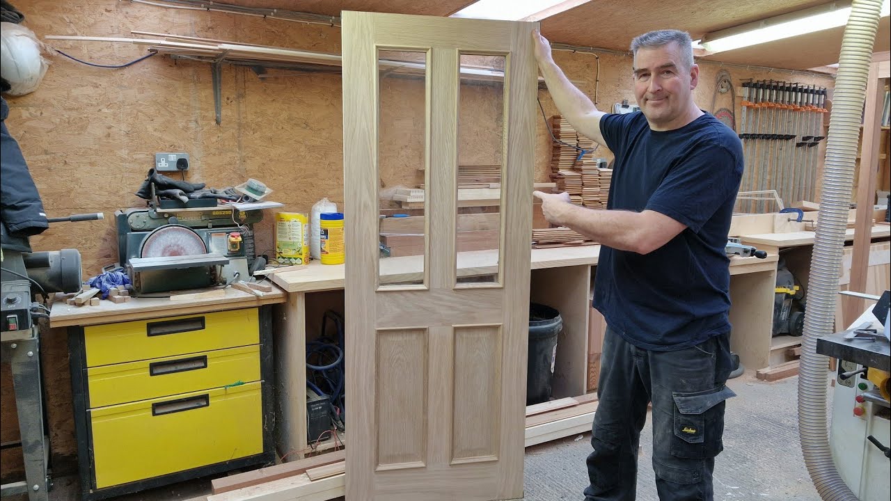 How to replace door panels 2023 #woodworking #video #how