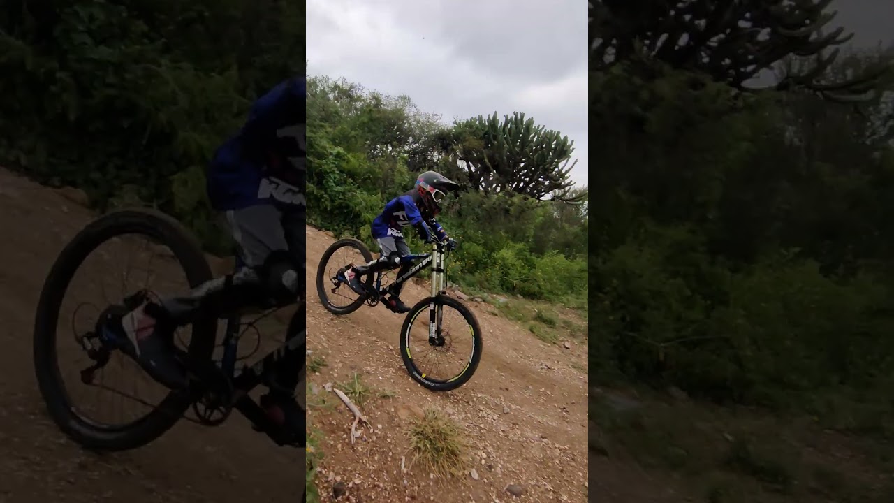 el batan mtb  Quer&eacute;taro nuevamente mitchel de 11 a&ntilde;os entrenando