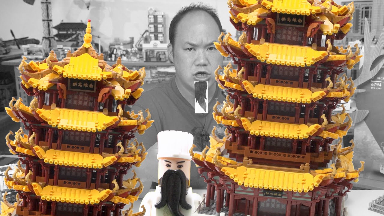 Yellow Crane Tower | Xingbao’s Biggest Set Brick Review XB01024