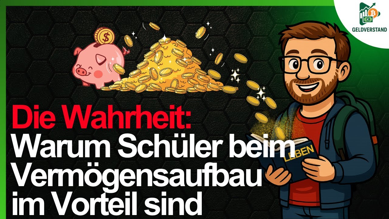 Wie du als Schüler schon heute Vermögen aufbauen kannst (einfach erklärt!)