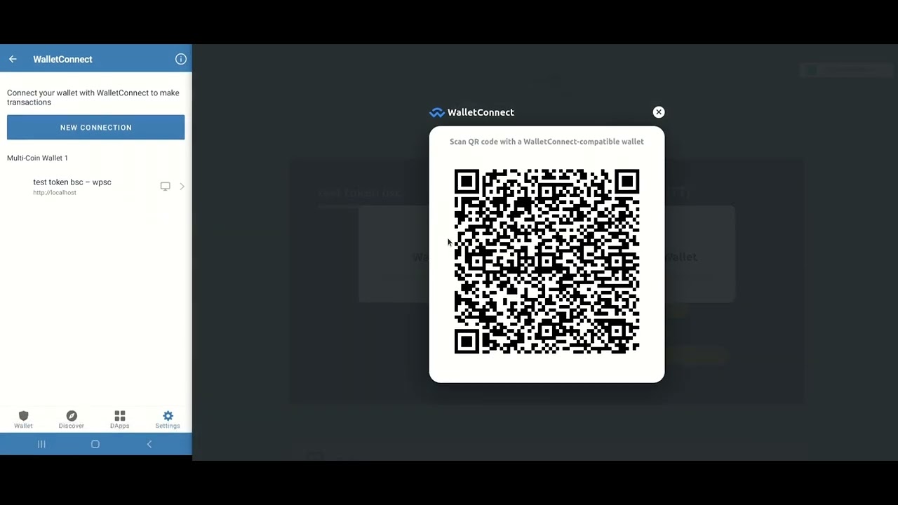 WPSmartContracts and Trust Wallet: QR Scanning