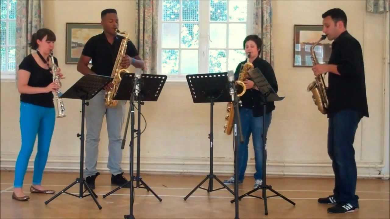Anitra's Dance - Sax Quartet Sheet Music