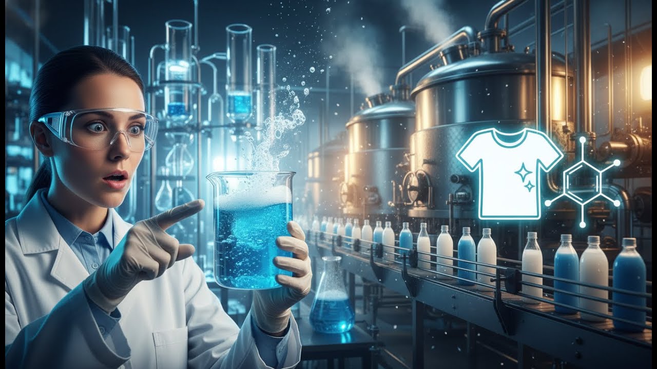 How Laundry Detergent Is Made (Powder & Liquid) | Factory Process ASMR 4K