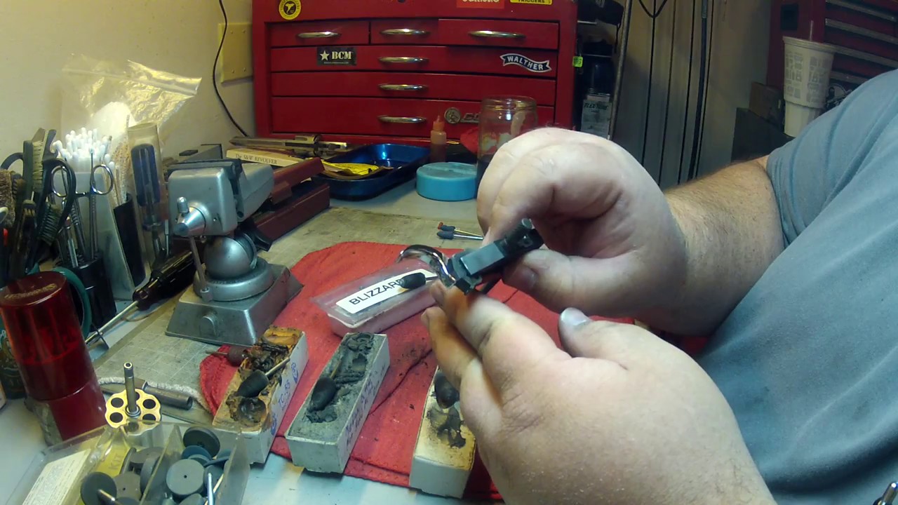 S&W 686 level 2 trigger job (Part 2.5 Finished Polish )