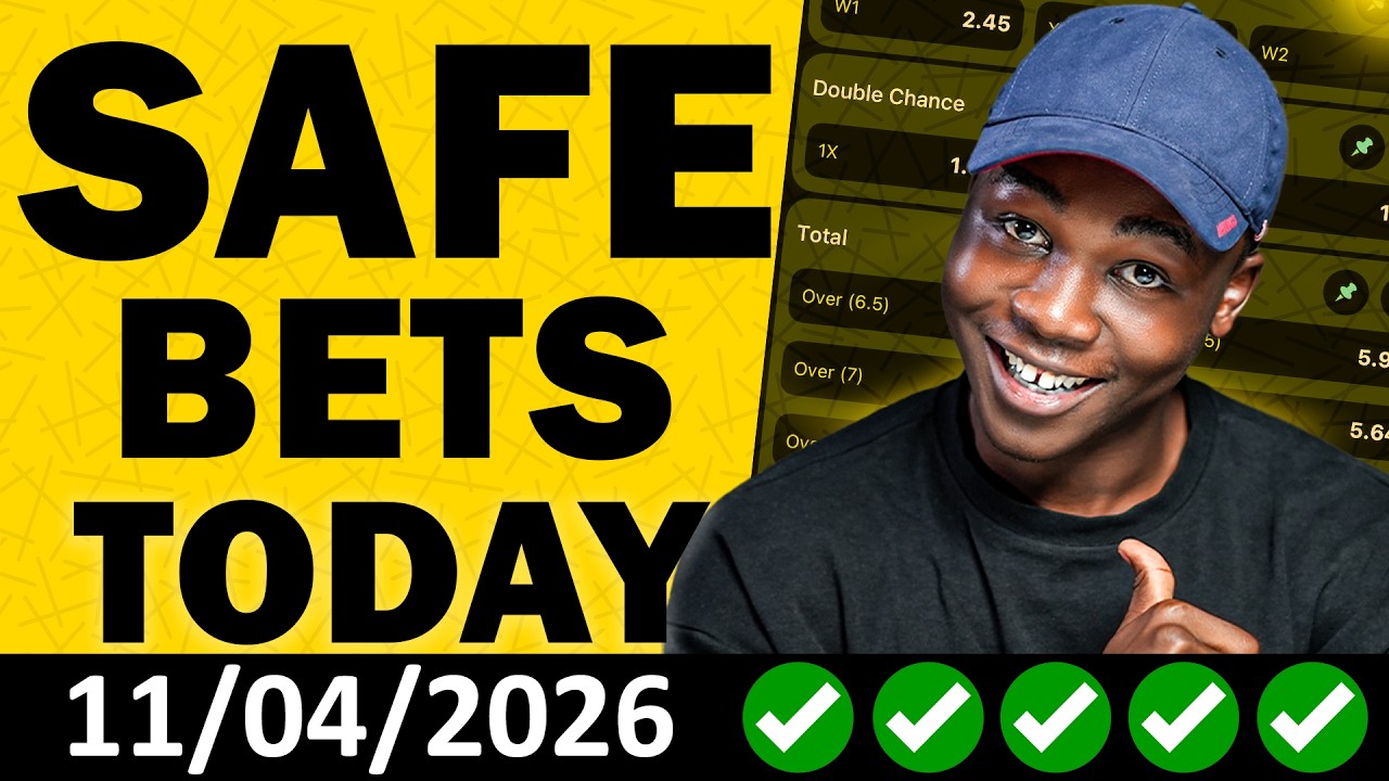 FOOTBALL PREDICTIONS TODAY 11/04/2026 SOCCER PREDICTIONS TODAY | BETTING TIPS, #footballpredictions