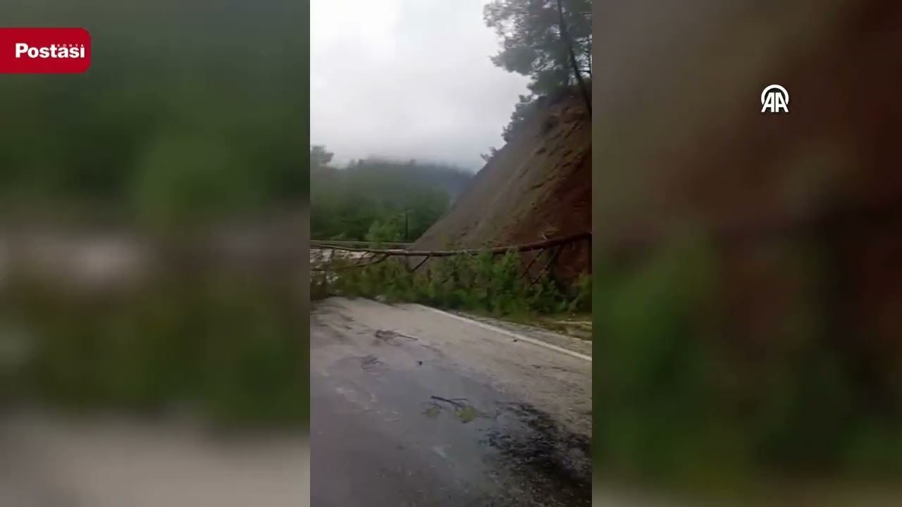 Antalya–Konya karayolu su baskını nedeniyle trafiğe kapatıldı