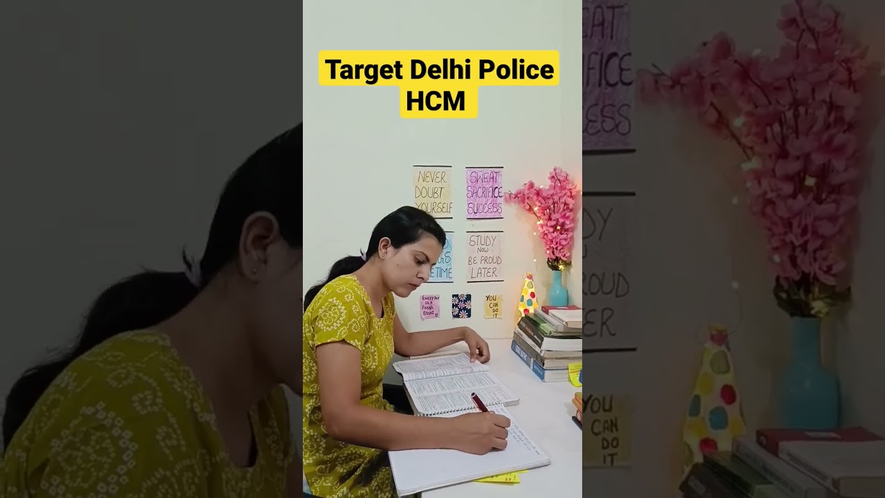 Delhi police head constable ministerial| Delhi police HCM | ssc motivation HCM motivation #dphcm
