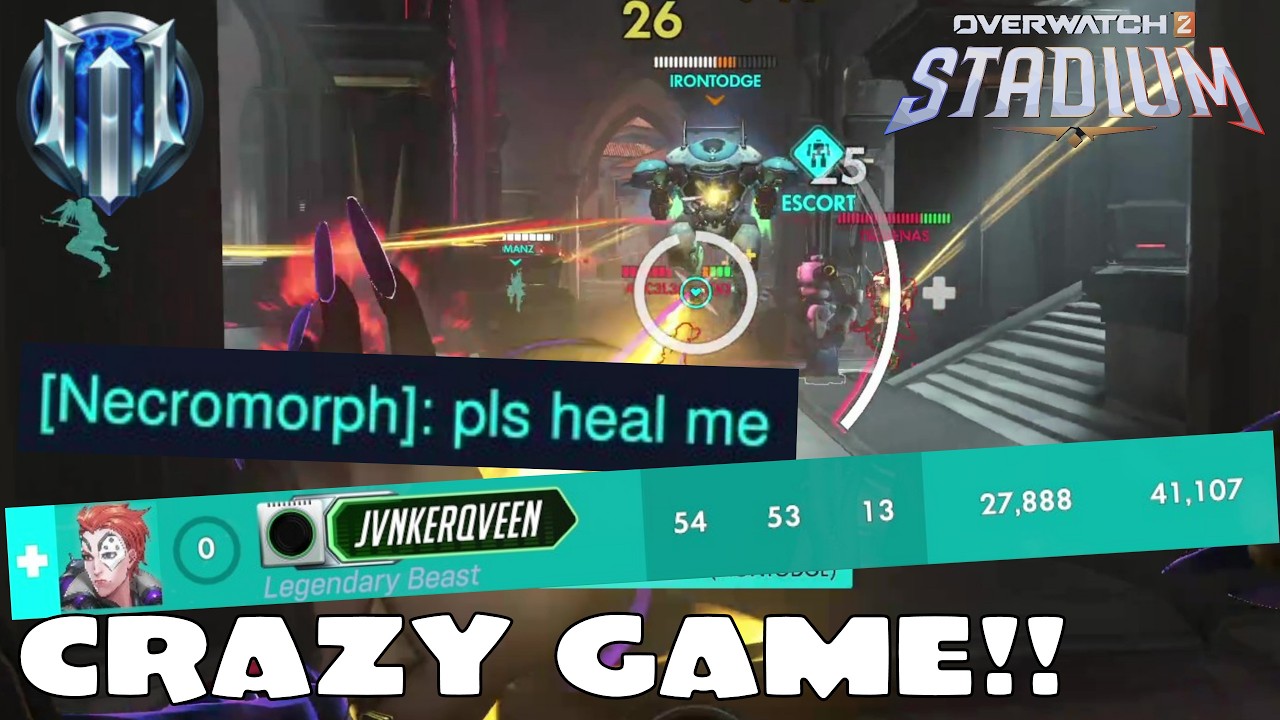 Insane game  - Moira Stadium - Season 1 - Overwatch - 23.02.26 #overwatch #stadium #moira