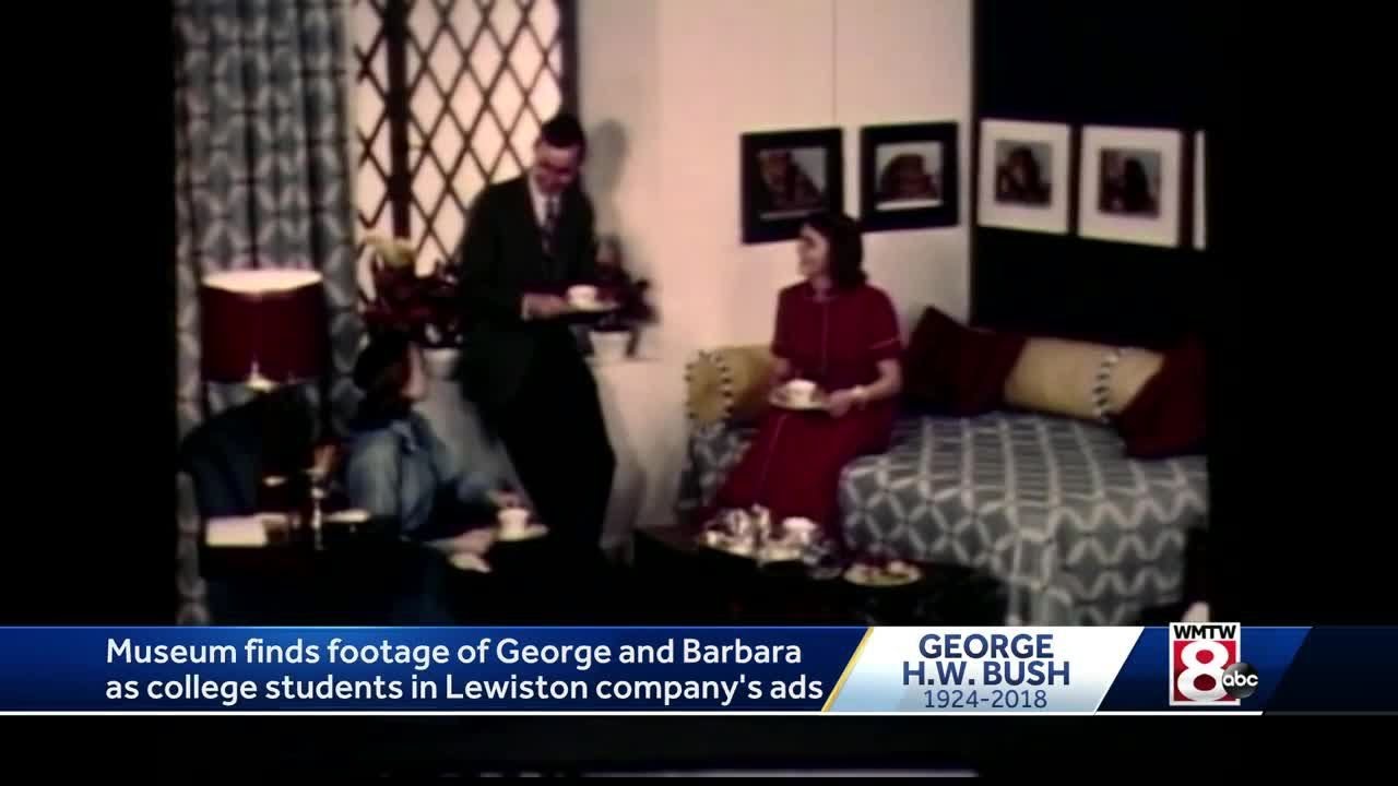 Young Bush couple's forgotten connection to Lewiston